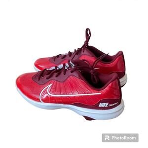 NWT Nike Alpha Huarache Varsity 4 Red MEN DJ6516-616 Size 11